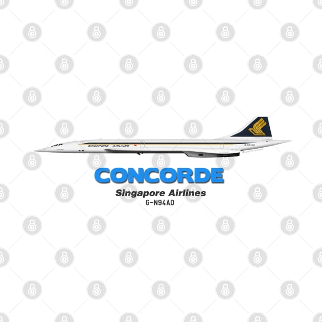 Concorde - Singapore Airlines by TheArtofFlying