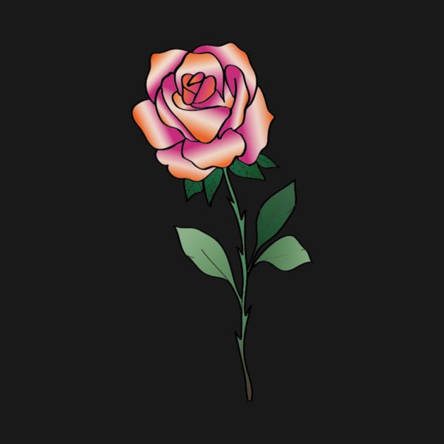 Lgbt Rose Lesbian Flag Colors Colours by Cosmic Latte