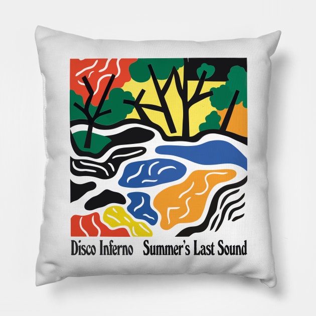 SUMMER'S LAST SOUND Pillow by unknown_pleasures