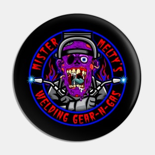 MR MELTY - WELDING GAS N GEAR Pin