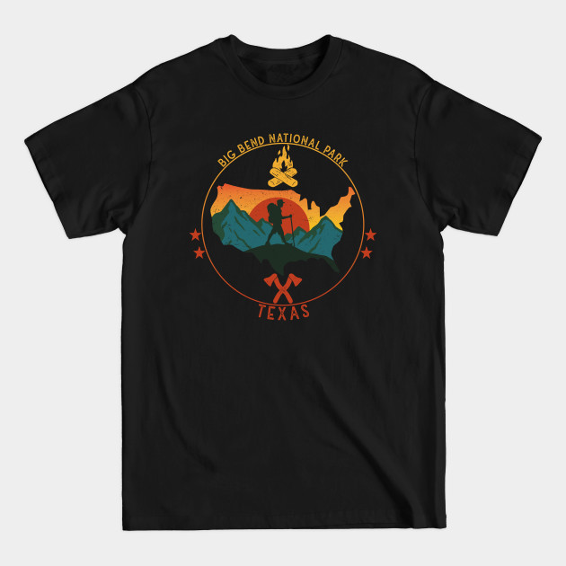 Discover Vintage Big Bend National Park - Big Bend National Park - T-Shirt