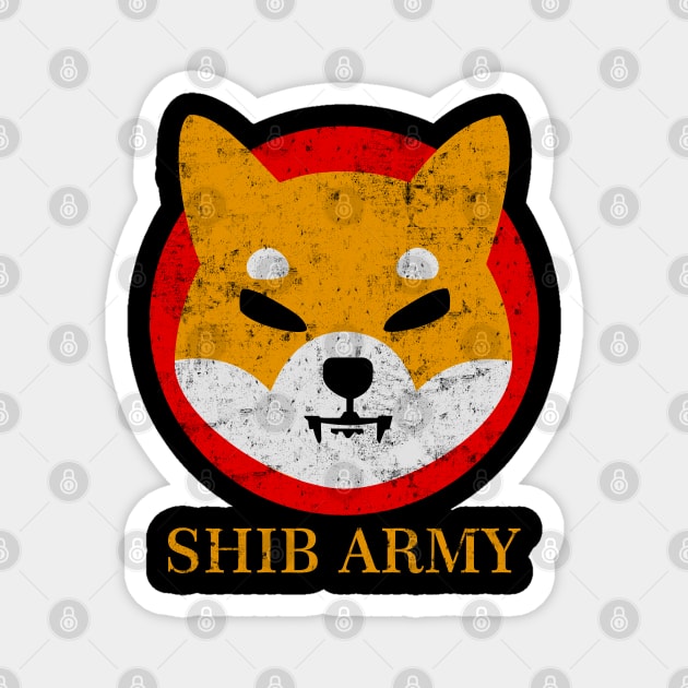 shib army Magnet by ellman708