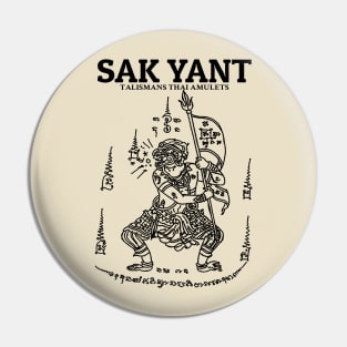 Sak Yant Muay Thai Tattoo Pin