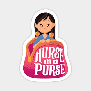 Nurse in a Purse v4 Magnet