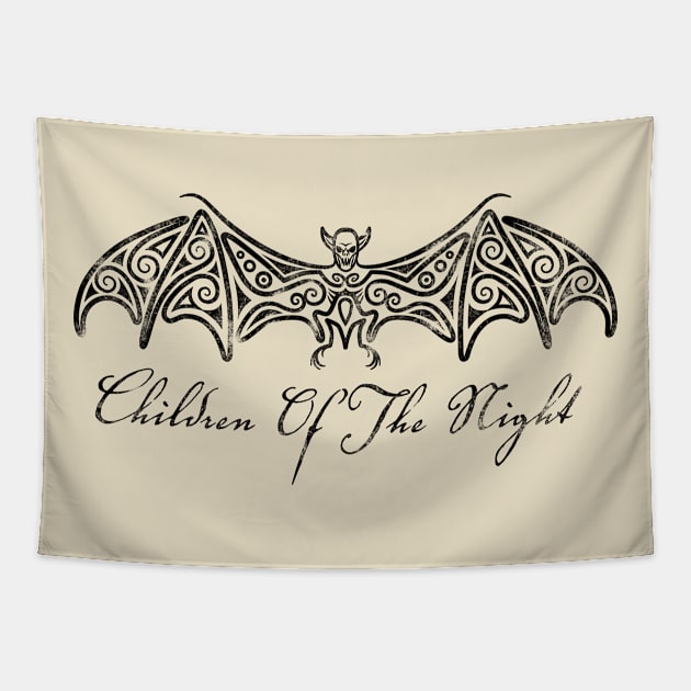 Children of the night 2 Tapestry by Rosado