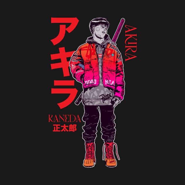 Kaneda Akira Fashion by justblackdesign