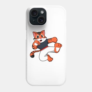 Tiger at Martial art Karate Phone Case