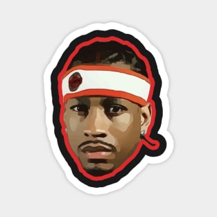 Allen Iverson 76ers Magnet