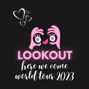 scentsy lookout, here we come, world tour 2023 T-Shirt