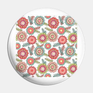 Ornate floral seamless texture Pin