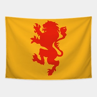 Narnia Flag (Lion Only) Tapestry