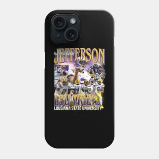 VINTAGE FOOTBALL 90S JUSTIN JEFFERSON BOOTLEG Phone Case