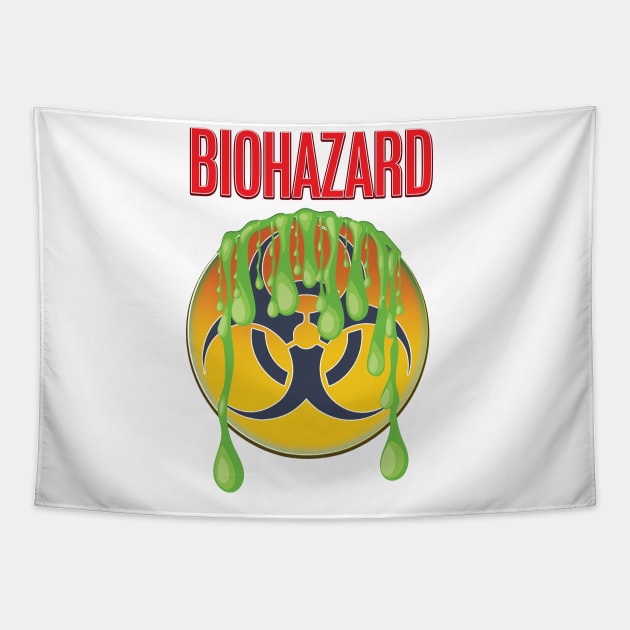 Biohazard Slime Tapestry by nickemporium1