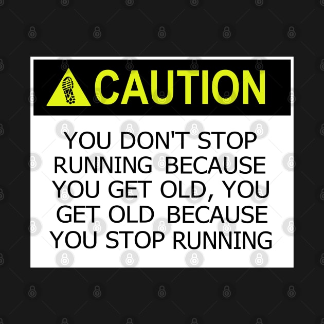 Caution Running by Byrnsey