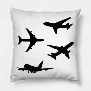 Couple of airplanes design Pillow