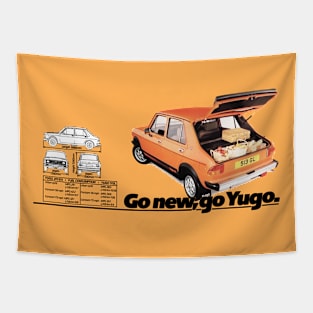 ZASTAVA YUGO - advert Tapestry