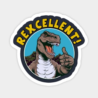 Rexcellent! - The T. Rex Thumbs Up Magnet