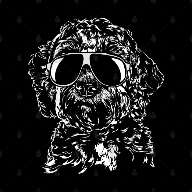 Funny Proud Doodle sunglasses cool dog by wilsigns