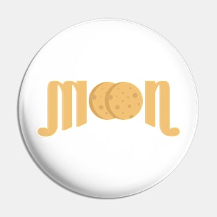 Word Moon Pin