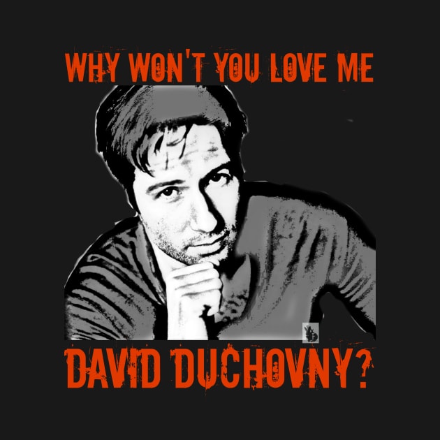 David Duchovny by RabbitWithFangs