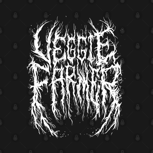 Veggie Farmer - Death Metal Logo by Brootal Branding