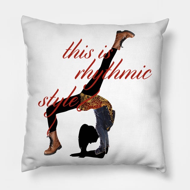 Rhythmic Style Pillow by TeeAgromenaguer