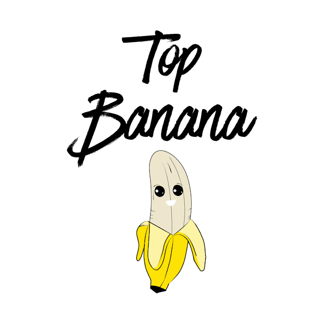 Top banana mens t shirt design kawaii by gigglycute