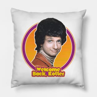 Welcome Back, Kotter / Retro 1970s TV Design Pillow