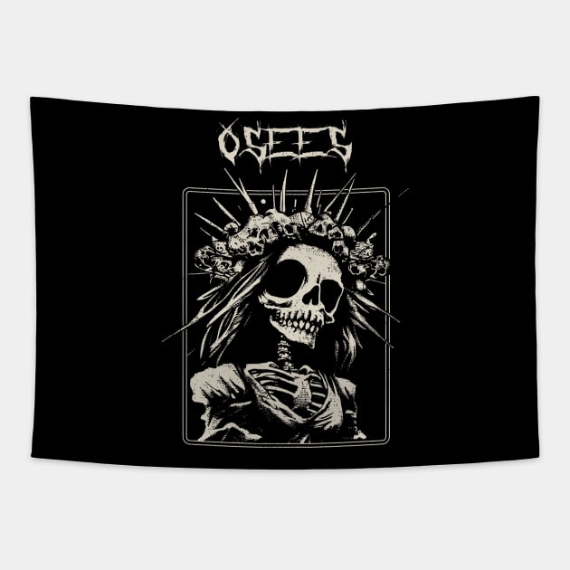 osees spooky bride Tapestry by hex pixel