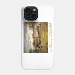 End of the Trolley Line, Oak Park, Illinois (1893) by Childe Hassam Phone Case