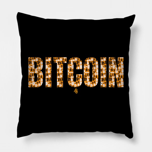 Bitcoin Pillow by anarchyunion