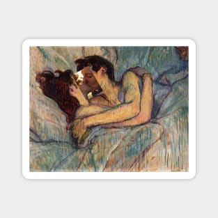 Anne Lister & Ann Walker + Henri de Toulouse Lautrec Magnet