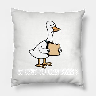 Gluten Free - Funny Duck Pillow