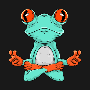 Frog Yoga Meditation T-Shirt