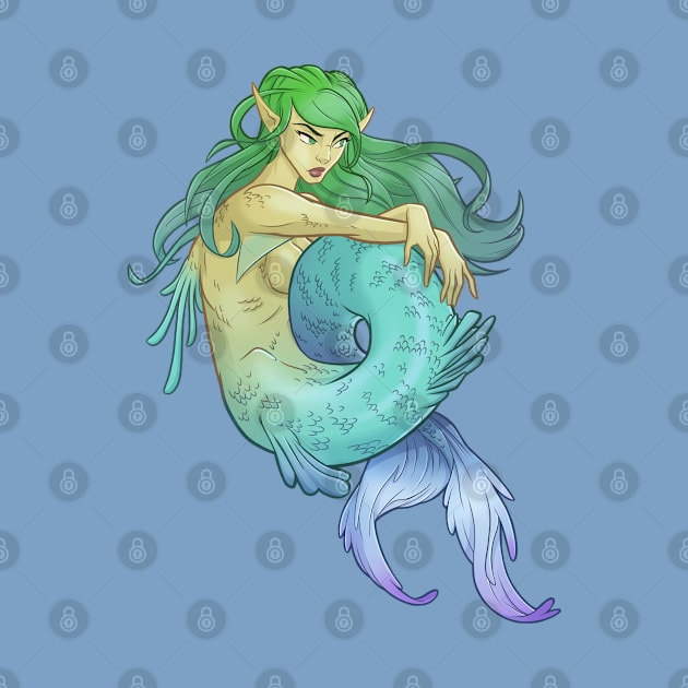 Mermaid by jpowersart