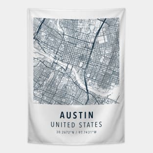 austin simple map Tapestry