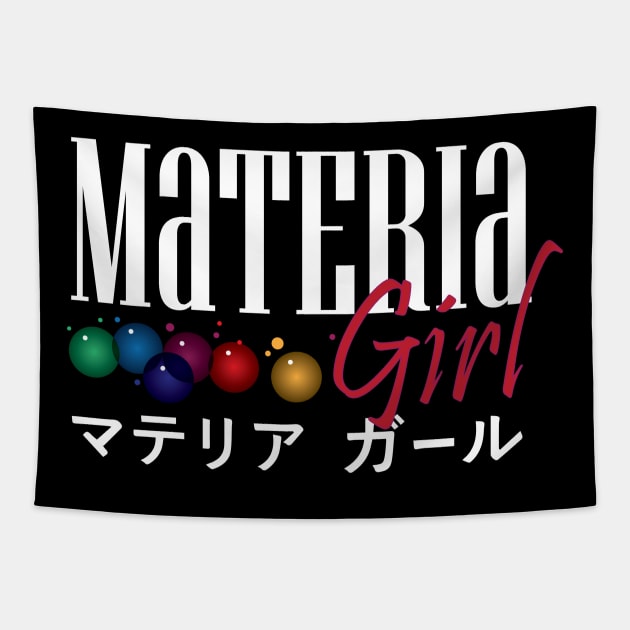 Materia Girl Tapestry by vashito