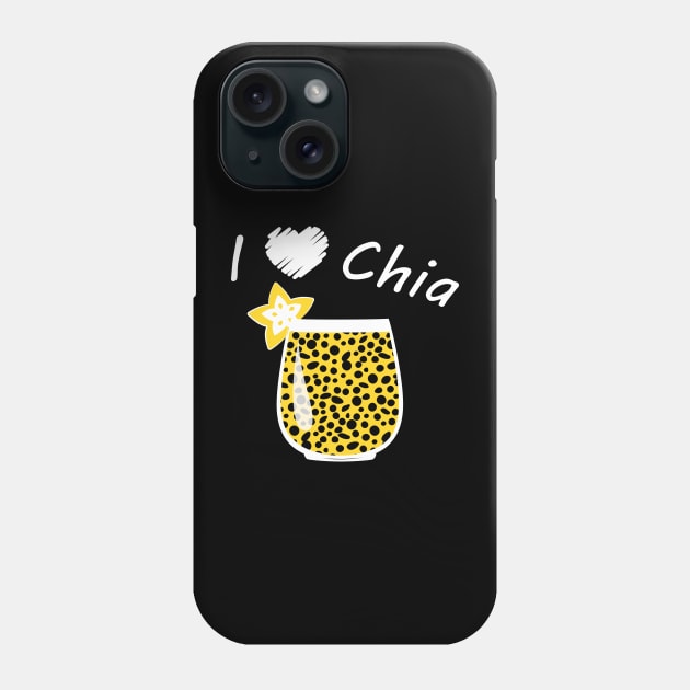 I love Chia Phone Case by CraftCloud