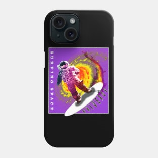 Surfing Space Ocean Surfer Gift Idea Phone Case