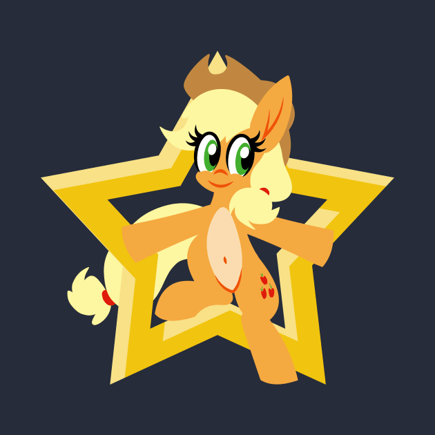 Star Applejack by Tridashie