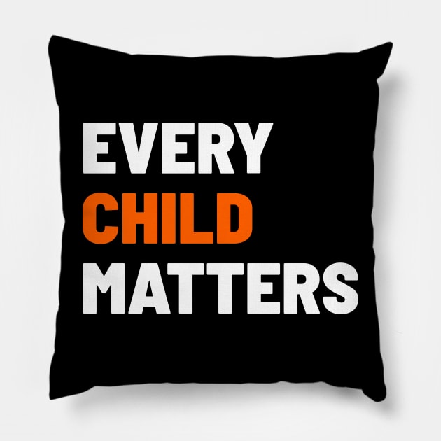 Every Child Matters Pillow by erythroxian-merch