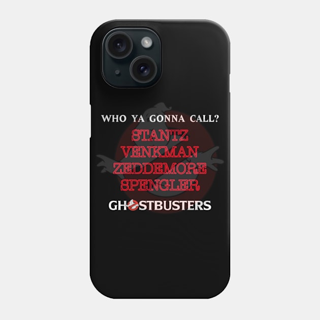 The Team Phone Case by GCNJ- Ghostbusters New Jersey