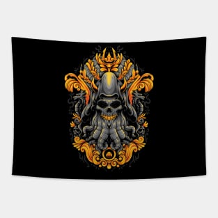 Squid skullcap Tapestry