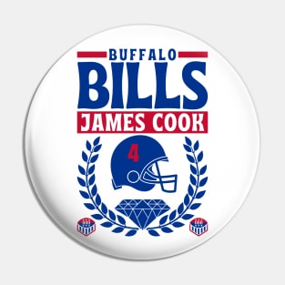 Buffalo Bills James Cook 4 Edition 3 Pin