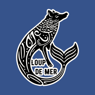 loup de mer citation marin T-Shirt