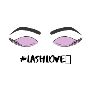 Lash Love, Lash Artist, Beauty T-Shirt