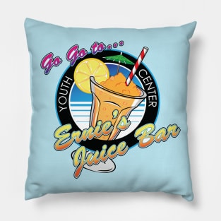 Ernie's Juice Bar Pillow