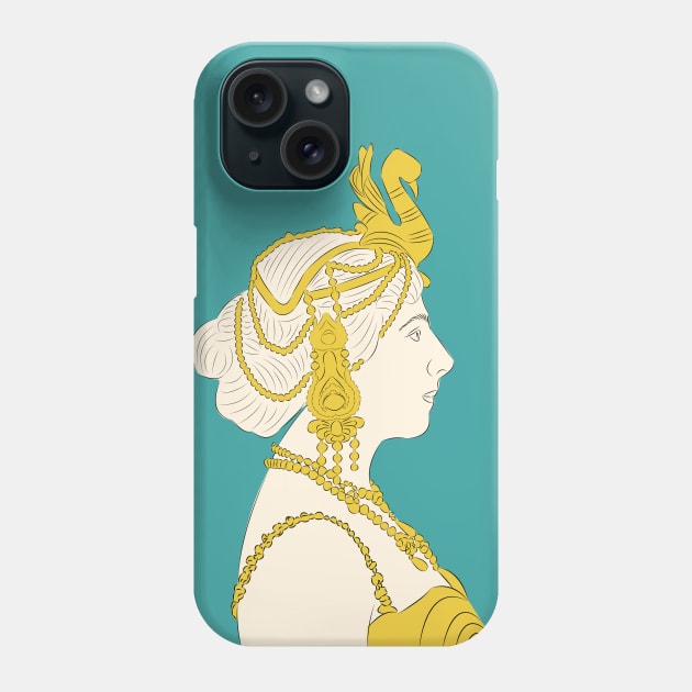 Mata Hari Phone Case by LiLian-Kaff