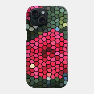 Rose Bouquet Stained Glass Phone Case