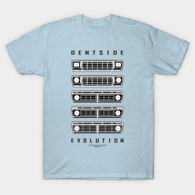 Dentside Truck Evolution 1973-1979 - Truck - T-Shirt